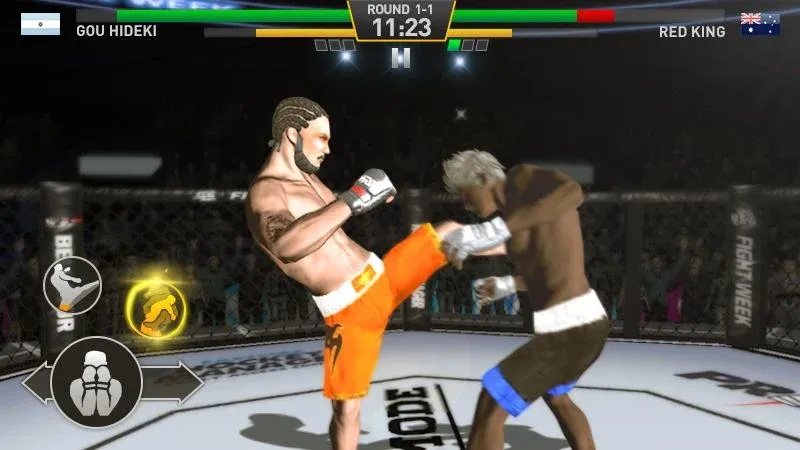 Fighting Star  [МОД Unlocked] Screenshot 2