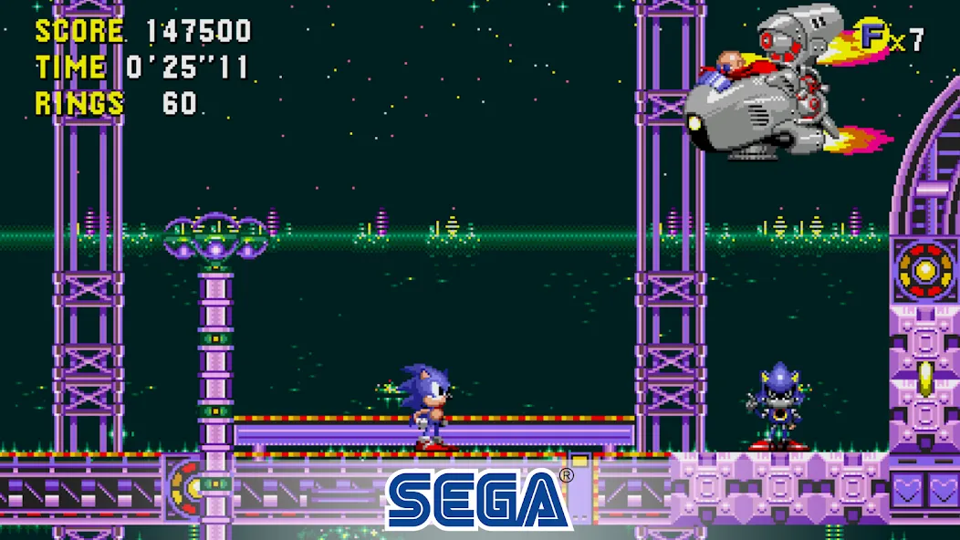 Sonic CD Classic (Соник СД Классик)  [МОД Все открыто] Screenshot 3