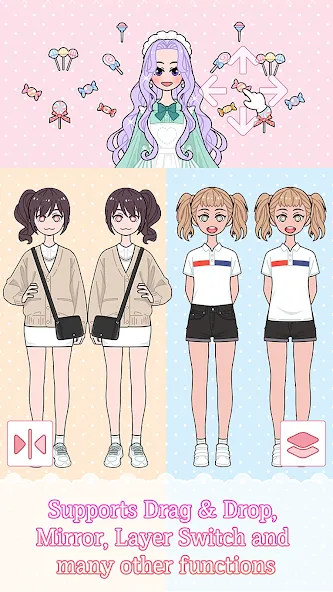 Lily Diary : Dress Up Game  [МОД Много монет] Screenshot 2