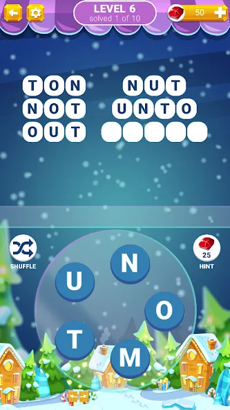 Word Connection: Puzzle Game  [МОД Menu] Screenshot 1