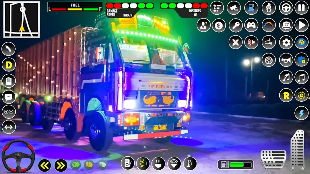 Indian Truck Driver Simulator  [МОД Menu] Screenshot 1