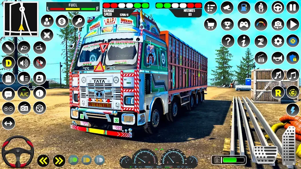 Indian Truck Driver Simulator  [МОД Menu] Screenshot 4