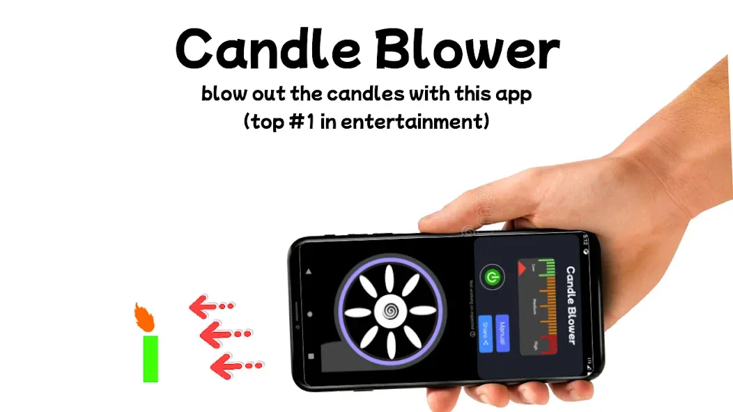 Blower - Candle Blower Lite (Блоуэр)  [МОД Меню] Screenshot 1