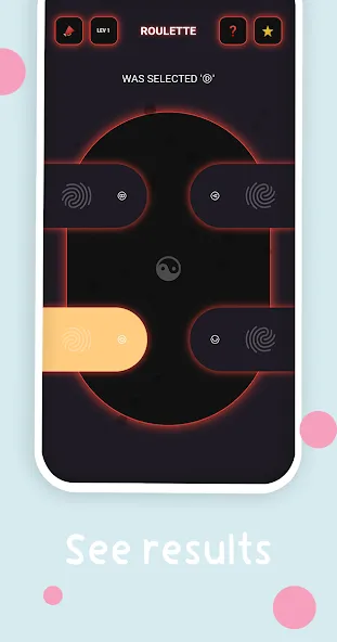 Mini : Finger Picker Chooser (Шок)  [МОД Unlocked] Screenshot 1