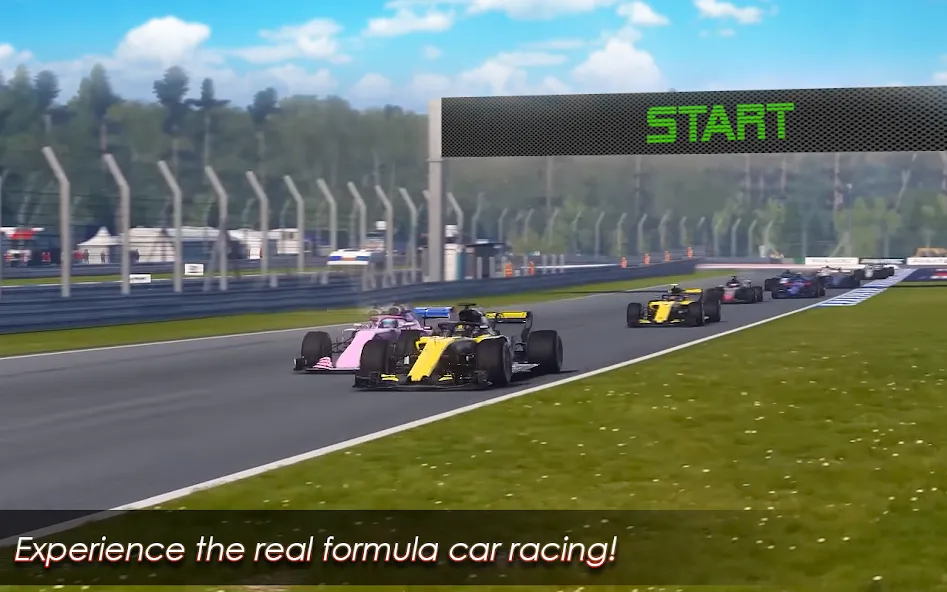 Formula car racing Real car (Формула гонок на автомобилях Реальный автомобиль)  [МОД Все открыто] Screenshot 4