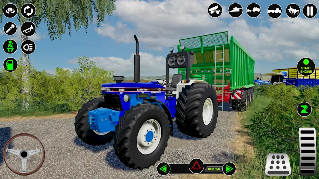 Farming Tractor Simulator Game  [МОД Unlimited Money] Screenshot 3