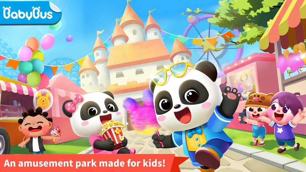 Baby Panda's Fun Park  [МОД Бесконечные деньги] Screenshot 1