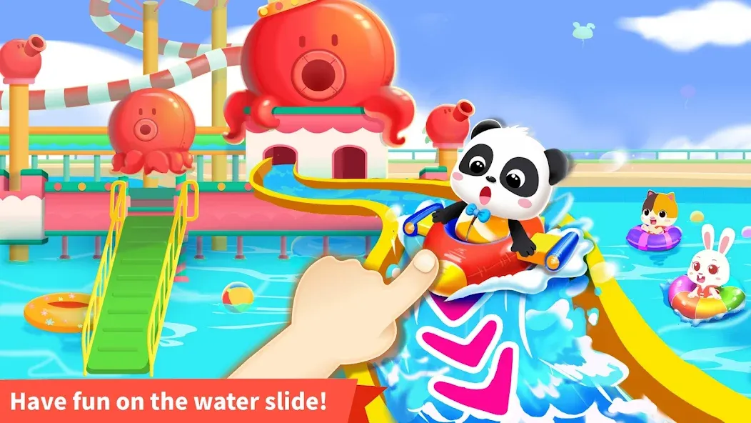 Baby Panda's Fun Park  [МОД Бесконечные деньги] Screenshot 2