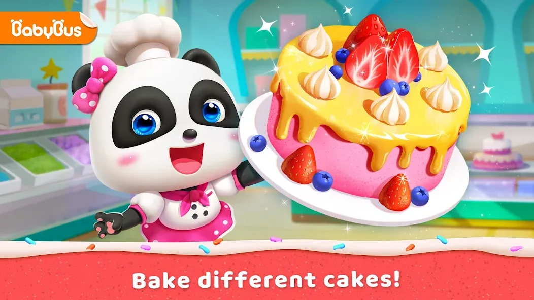 Little Panda's Cake Shop  [МОД Меню] Screenshot 1