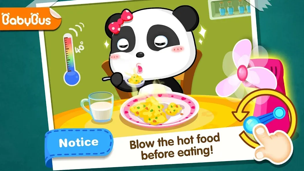 Baby Panda Home Safety  [МОД Бесконечные деньги] Screenshot 1