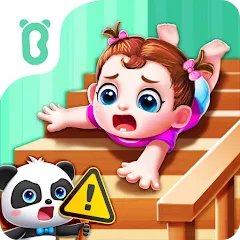 Взлом Baby Panda Home Safety  [МОД Бесконечные деньги] - полная версия apk на Андроид