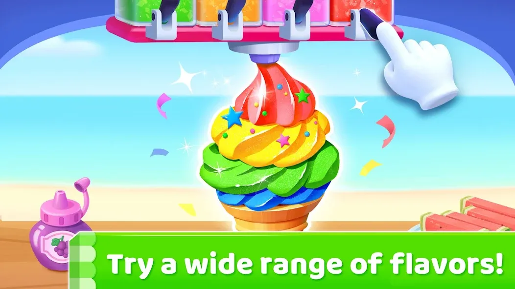 Little Panda's Ice Cream Games  [МОД Menu] Screenshot 4