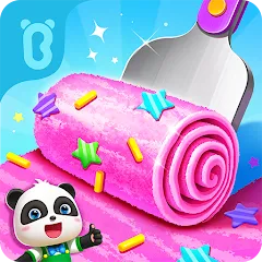 Скачать взлом Little Panda's Ice Cream Games  [МОД Menu] - полная версия apk на Андроид