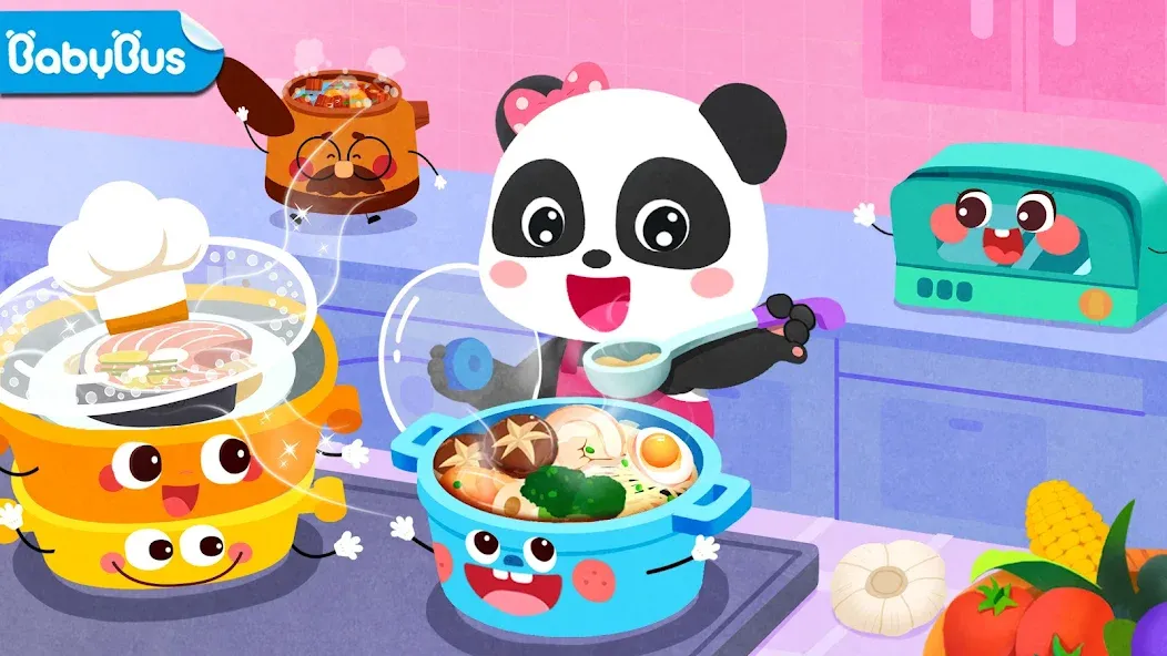 Baby Panda's Kitchen Party  [МОД Unlocked] Screenshot 1