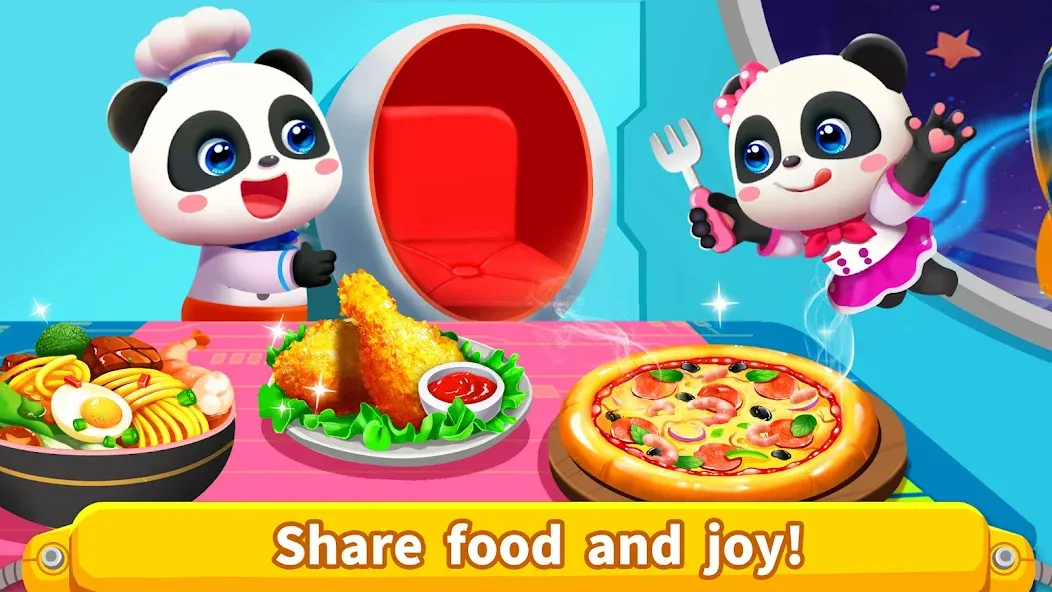 Little Panda's Space Kitchen  [МОД Много денег] Screenshot 4