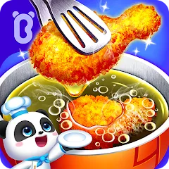 Взломанная Little Panda's Space Kitchen  [МОД Много денег] - стабильная версия apk на Андроид