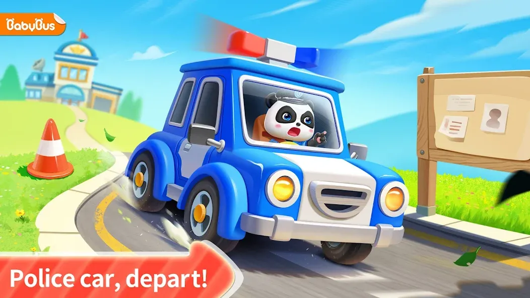 Little Panda Policeman  [МОД Unlimited Money] Screenshot 1