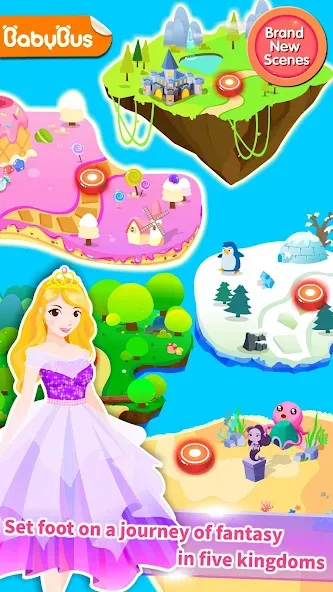 Little Panda Princess Dressup  [МОД Бесконечные деньги] Screenshot 1