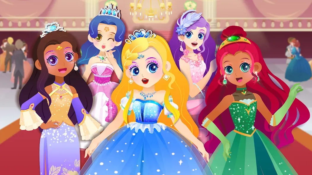 Little Panda: Princess Makeup  [МОД Бесконечные монеты] Screenshot 5