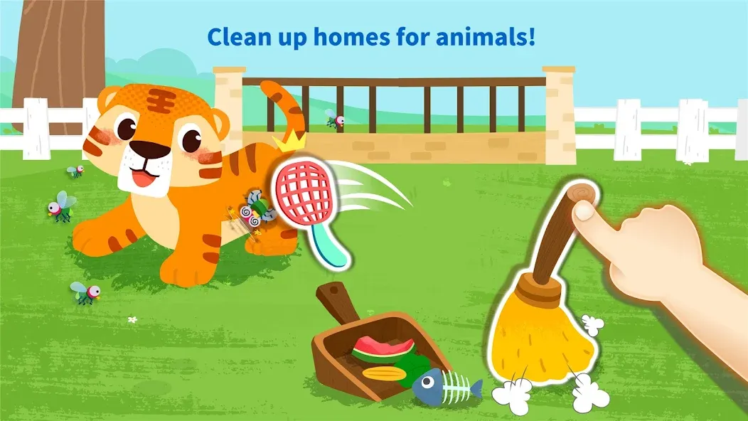 Baby Panda: Care for animals  [МОД Menu] Screenshot 4