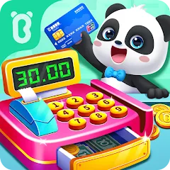 Скачать взлом Baby Panda's Supermarket  [МОД Бесконечные деньги] - последняя версия apk на Андроид