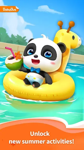 Talking Baby Panda-Virtual Pet  [МОД Unlocked] Screenshot 1