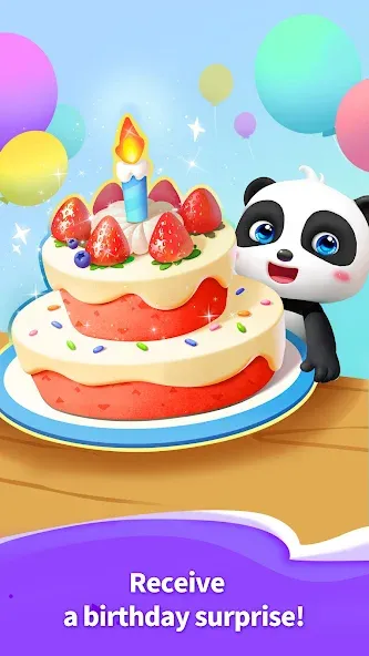 Talking Baby Panda-Virtual Pet  [МОД Unlocked] Screenshot 3