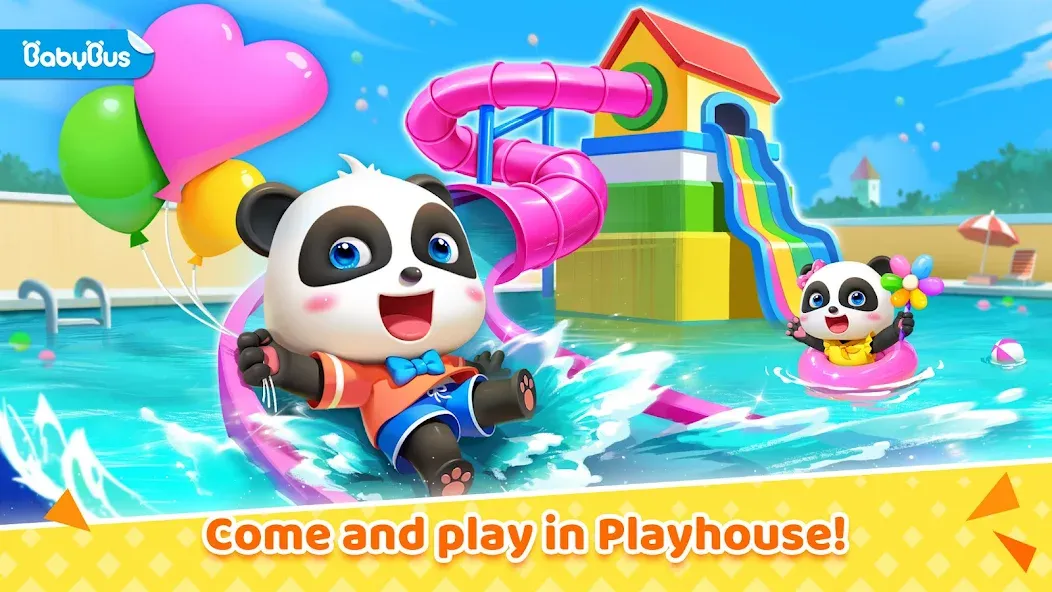 Baby Panda's House Games  [МОД Бесконечные деньги] Screenshot 1