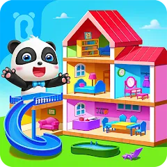 Взлом Baby Panda's House Games  [МОД Бесконечные деньги] - стабильная версия apk на Андроид