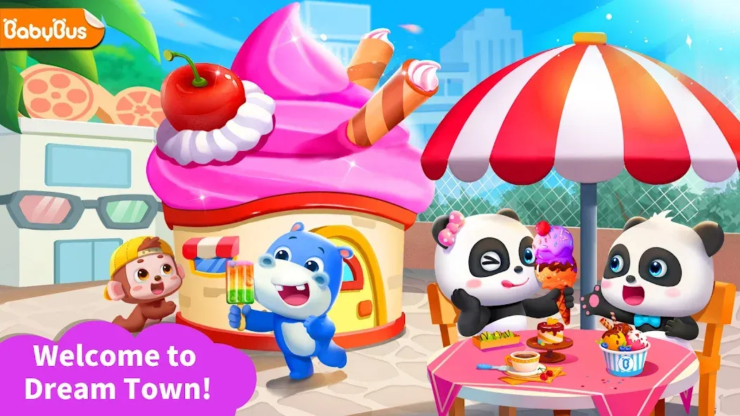 Little Panda’s Dream Town  [МОД Unlimited Money] Screenshot 1