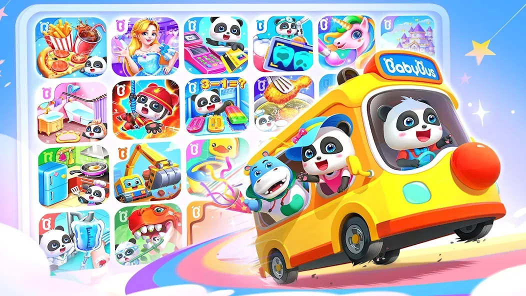 Baby Panda World: Kids Games  [МОД Unlimited Money] Screenshot 1