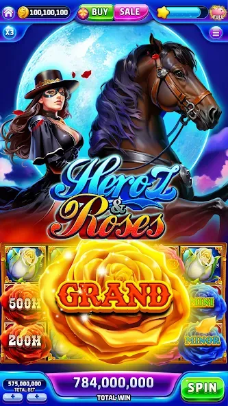 Jackpotland-Vegas Casino Slots (Джекпотлэнд)  [МОД Unlocked] Screenshot 1