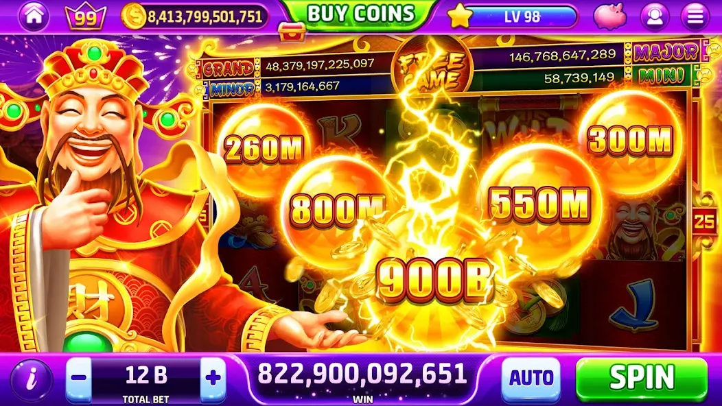 Golden Casino - Slots Games (Голден Казино)  [МОД Бесконечные монеты] Screenshot 1