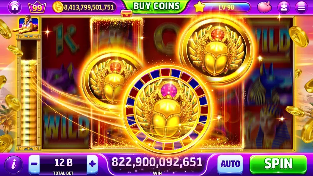 Golden Casino - Slots Games (Голден Казино)  [МОД Бесконечные монеты] Screenshot 4