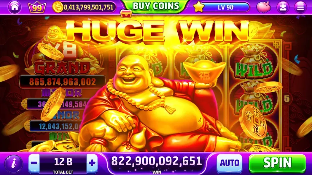 Golden Casino - Slots Games (Голден Казино)  [МОД Бесконечные монеты] Screenshot 5