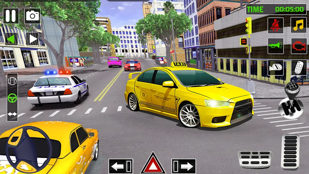 City Taxi Games-Taxi Car Games (Сити Такси Игры)  [МОД Все открыто] Screenshot 1