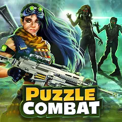 Скачать взломанную Puzzle Combat: Match-3 RPG (Пазл Комбат)  [МОД Бесконечные деньги] - полная версия apk на Андроид