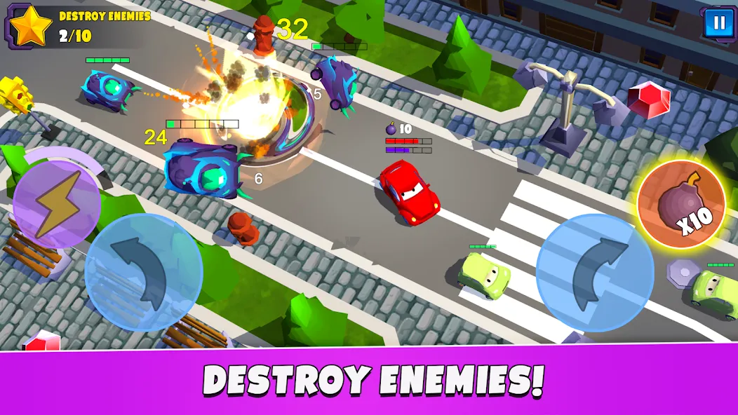 Car Eats Car 5 - Battle Arena (С тс Са 5)  [МОД Бесконечные монеты] Screenshot 1