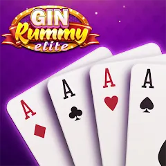 Взлом Gin Rummy Elite: Online Game (Джин Рамми)  [МОД Unlocked] - последняя версия apk на Андроид