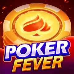 Взломанная Poker Fever - Win your Fame (Покер Клаш)  [МОД Unlocked] - стабильная версия apk на Андроид