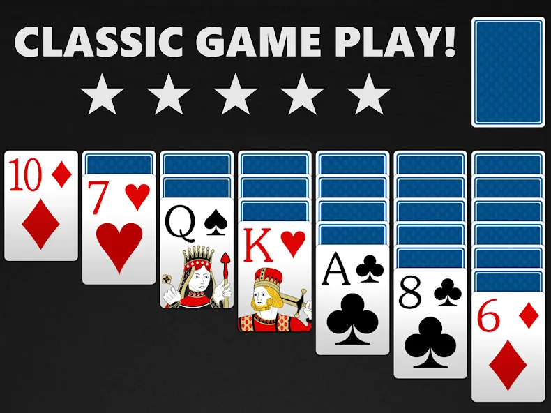 Solitaire - Classic Card Games (Солитер)  [МОД Mega Pack] Screenshot 1