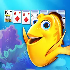 Взлом Solitaire: Fish Master (Солитер)  [МОД Все открыто] - последняя версия apk на Андроид