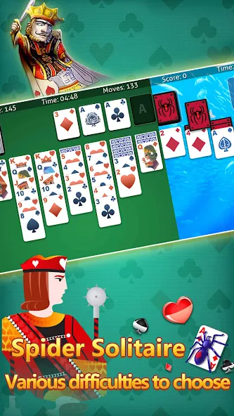 klondike solitaire :card shark  [МОД Mega Pack] Screenshot 4