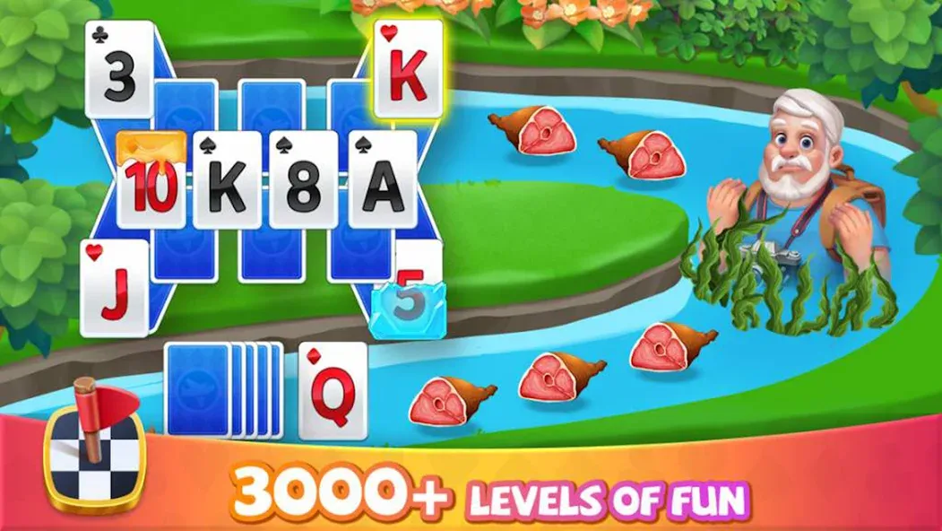 Solitaire Good Times (Солитер Гуд Таймс)  [МОД Menu] Screenshot 2