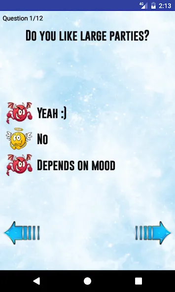Test: Angel or Devil  [МОД Все открыто] Screenshot 2