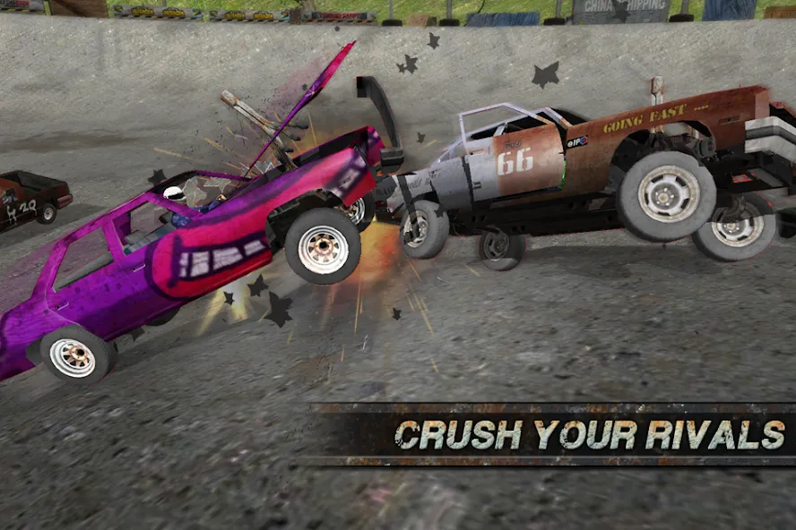 Demolition Derby: Crash Racing (Демолиция Дерби)  [МОД Unlocked] Screenshot 3