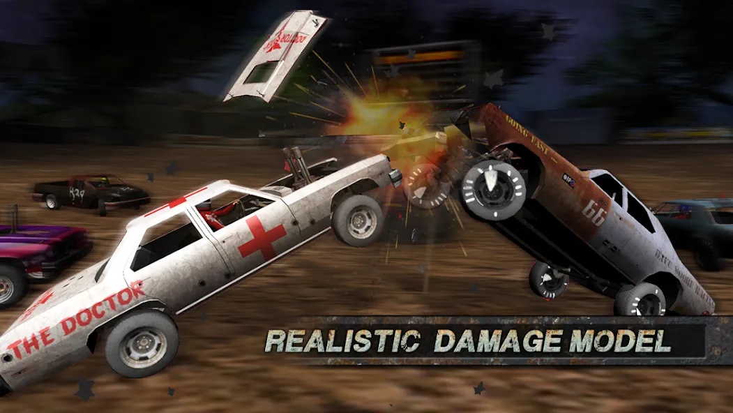 Demolition Derby: Crash Racing (Демолиция Дерби)  [МОД Unlocked] Screenshot 5