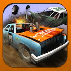 Взломанная Demolition Derby: Crash Racing (Демолиция Дерби)  [МОД Unlocked] - последняя версия apk на Андроид