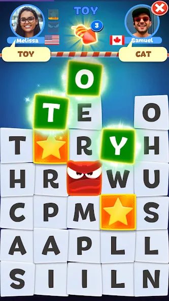 Toy Words play together online (Той Вордс)  [МОД Много монет] Screenshot 4