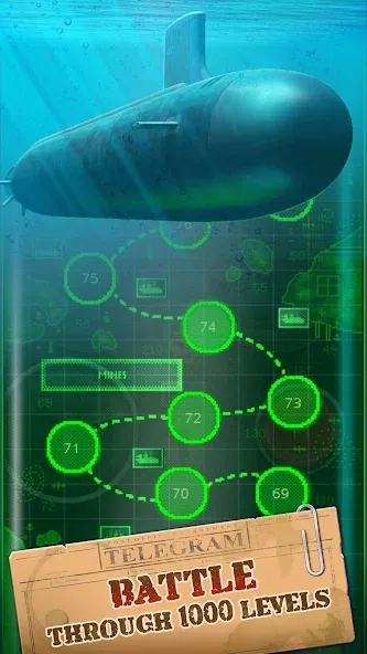 You Sunk - Submarine Attack  [МОД Бесконечные деньги] Screenshot 5